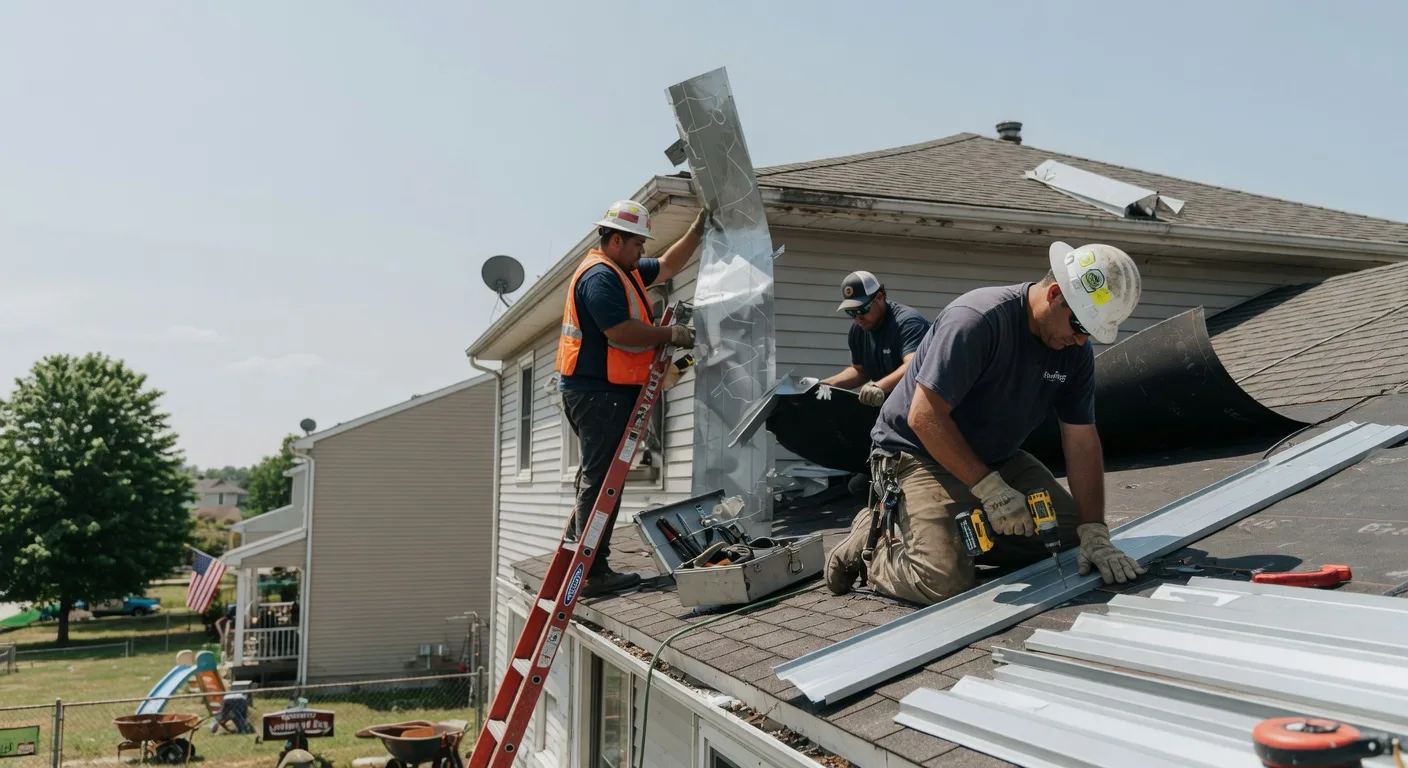 Metal Roofing Installation in Forreston, TX near me